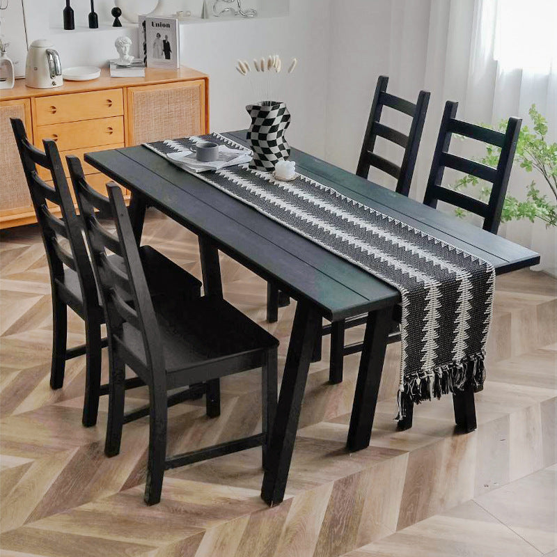 Woven table mats in kilim style made of cotton blend, non-slip table mat
