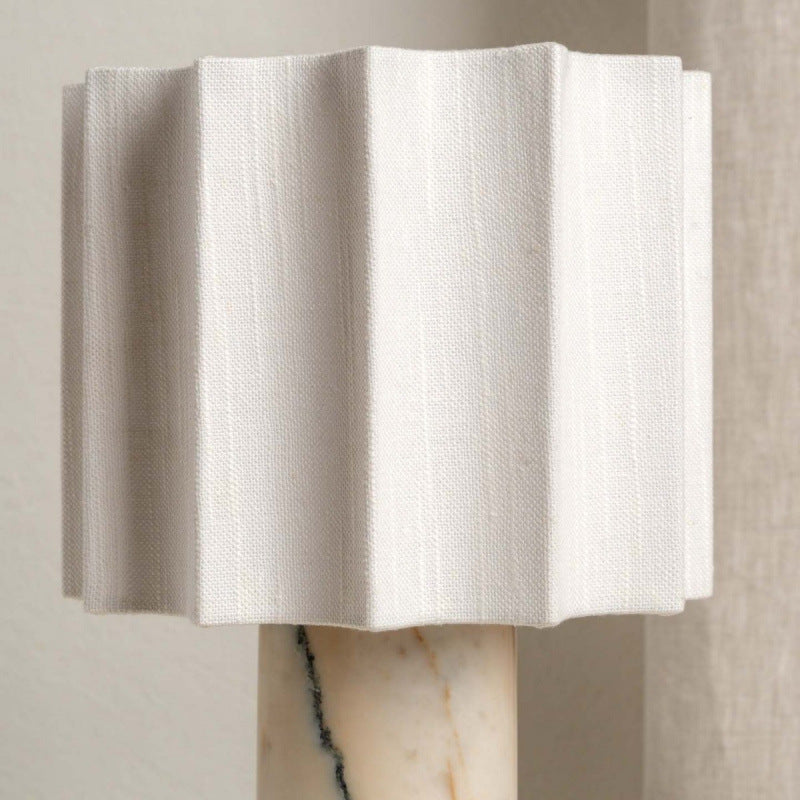Decorative marble table lamp