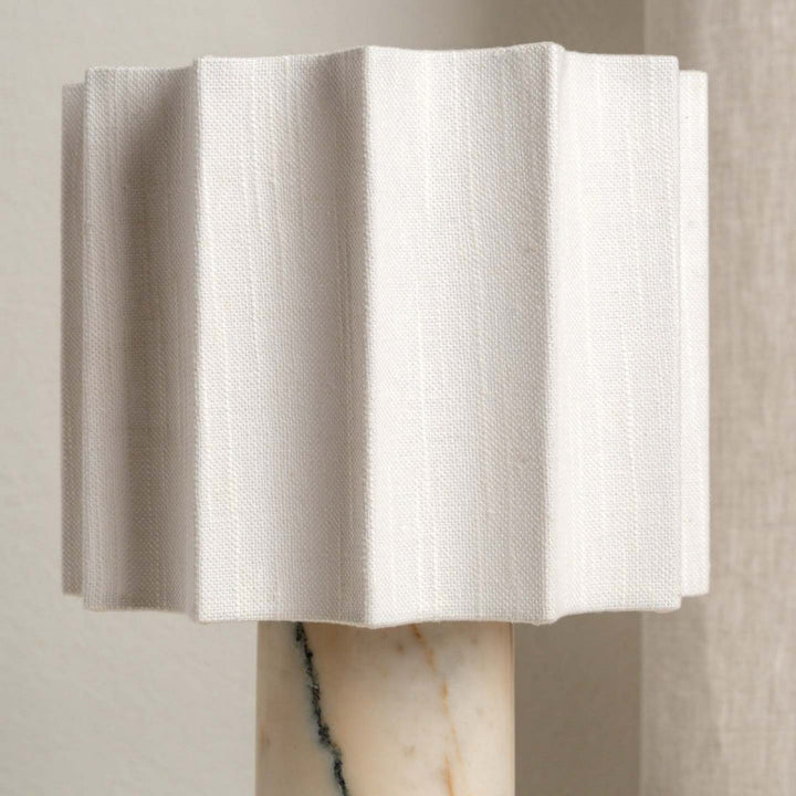 Decorative marble table lamp