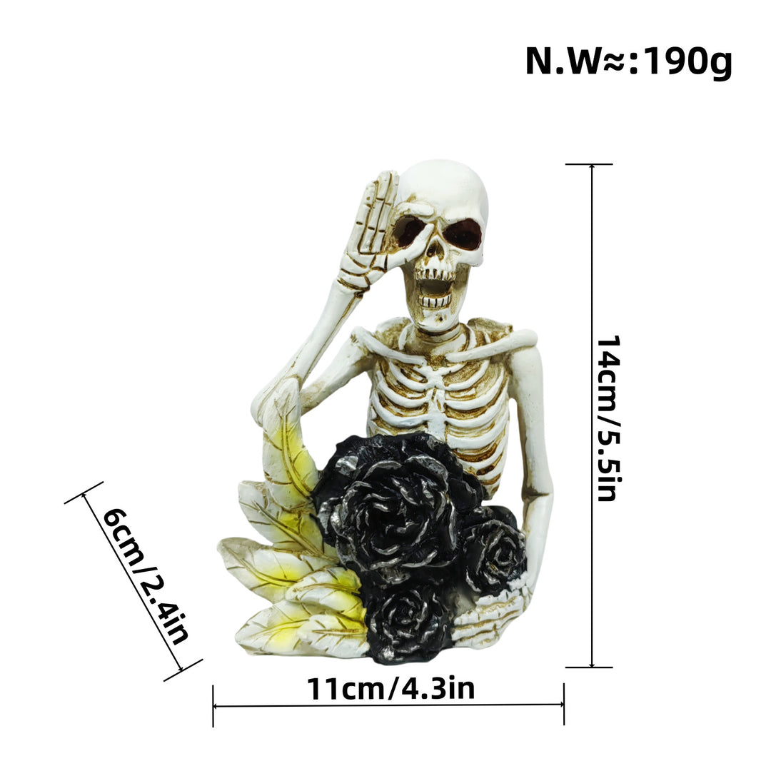 Romantic Skeleton Figure
