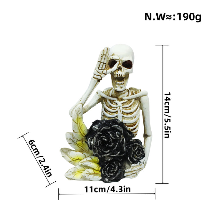 Romantic Skeleton Figure