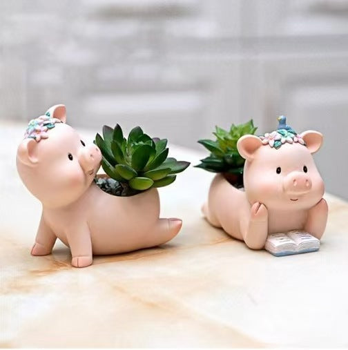 Cute Pig Planter