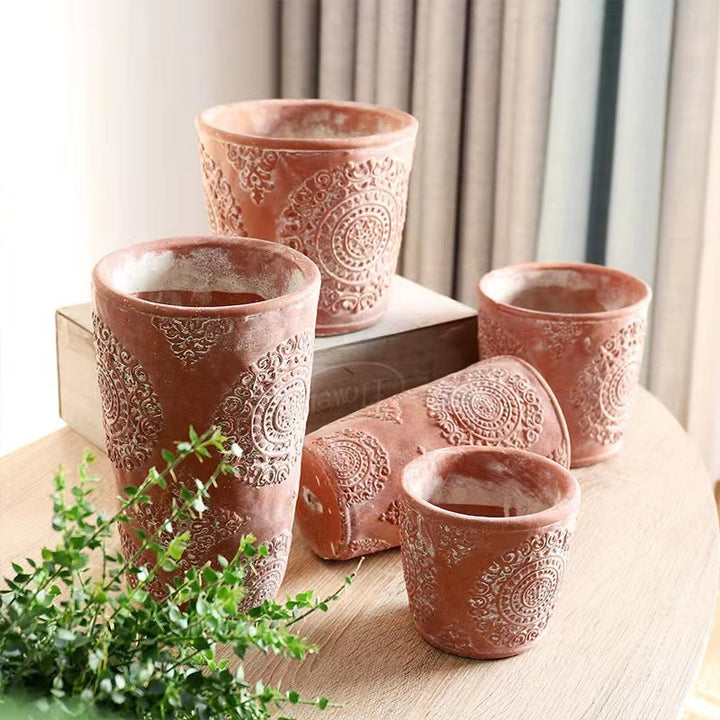 decorative plant pots