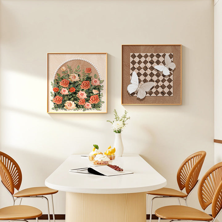 Elegant Floral Wall Art Décor