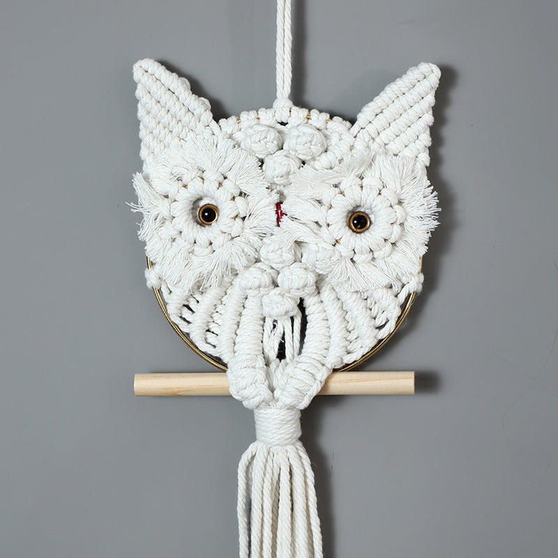 Macrame Owl Wall Hanging