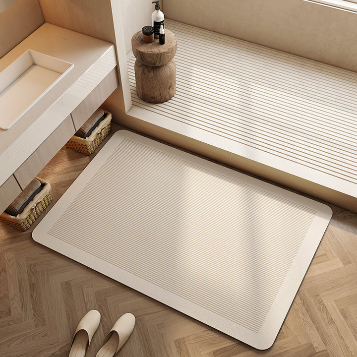 Geometric Patterned Bath Mat