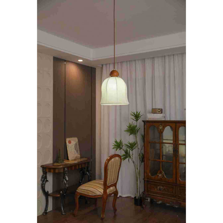 Contemporary Bell-shaped Pendant Light