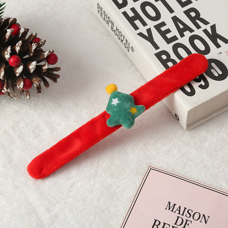 Creative Christmas wristband with snowman design