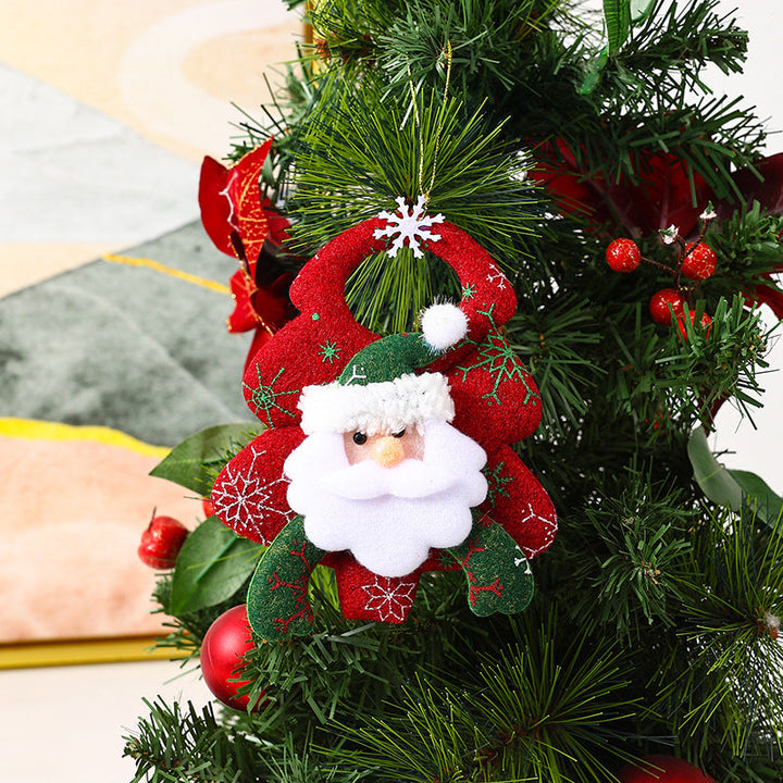 Christmas tree ornament in reindeer design