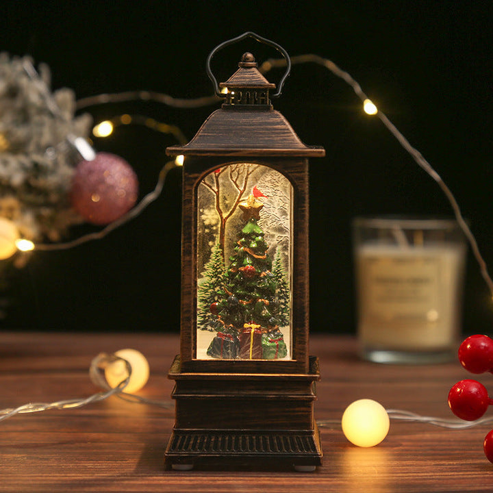Snow Globe Lamp