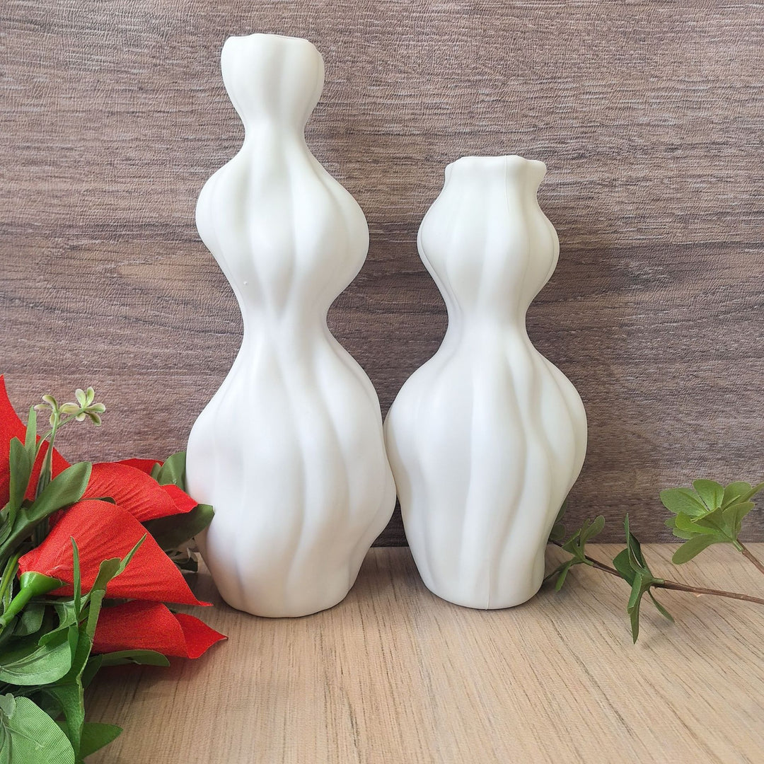 Abstract Textured Decorative Vase