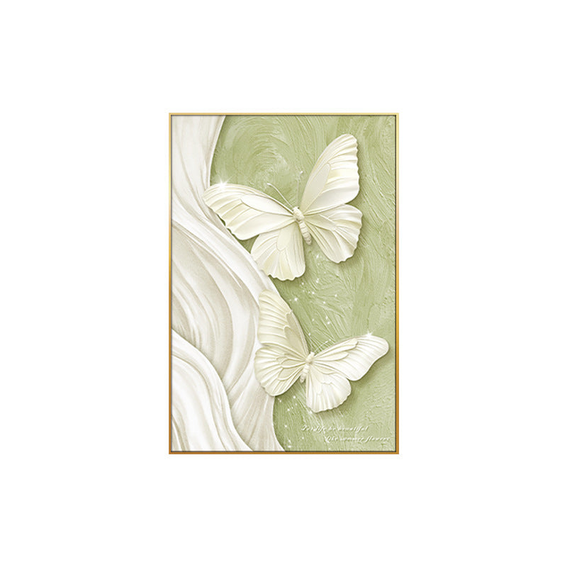 Elegant Butterfly and Floral Wall Art