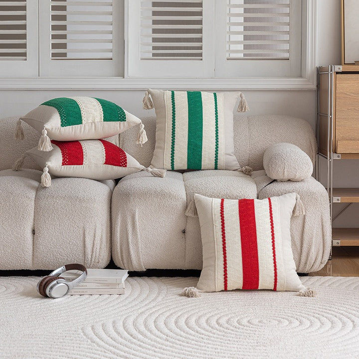 Decorative Textured Throw Cushion