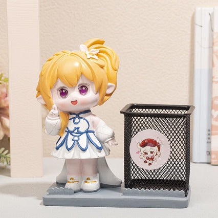 Marker holder with figures