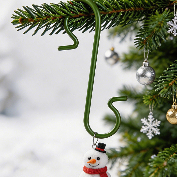 Decorative Christmas tree hooks