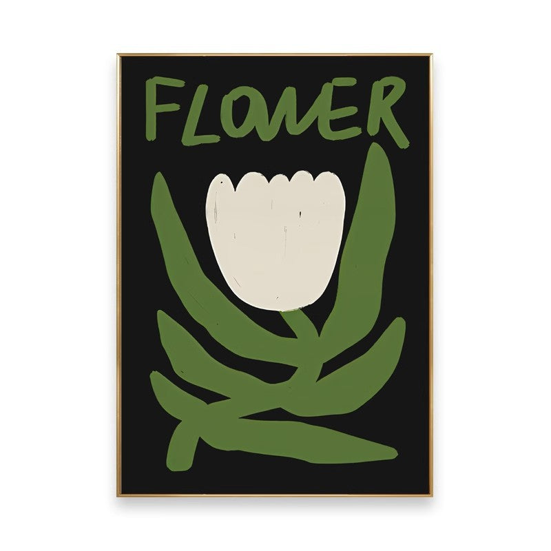 Chic Modern Floral Wall Art