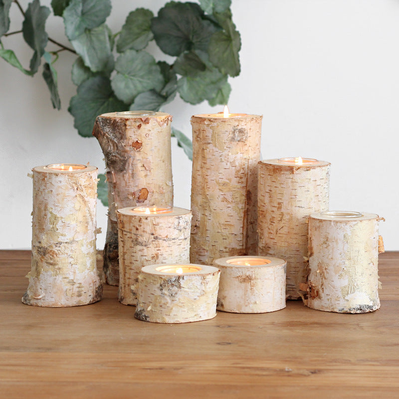 Decorative Tree Trunk Urn
