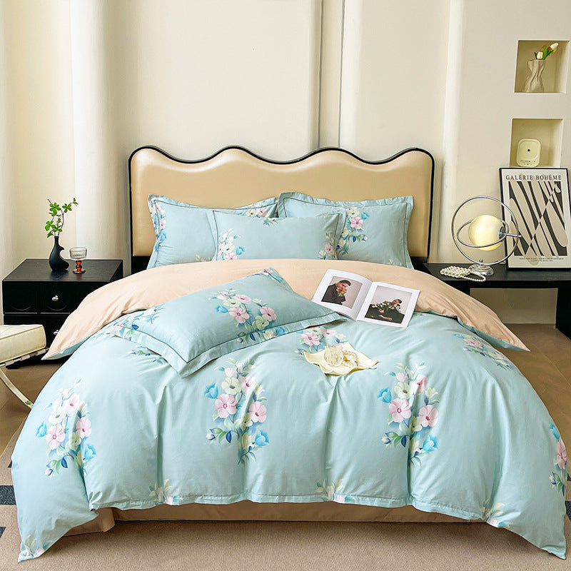 Floral Pattern Duvet Cover Set