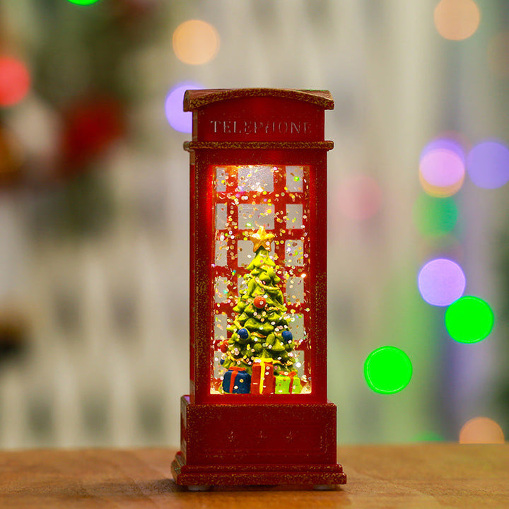 Snow Globe Lamp