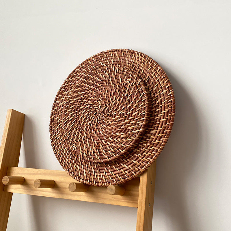 Decorative basket with ornate design