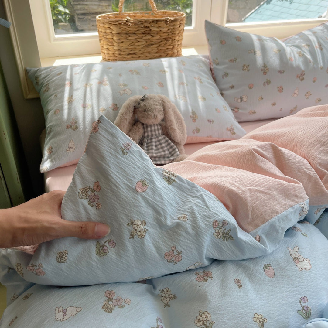 Playful Cartoon-Themed Bedding Set