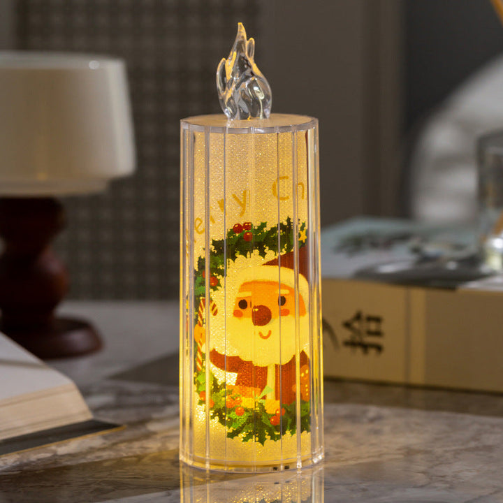 LED Christmas candle