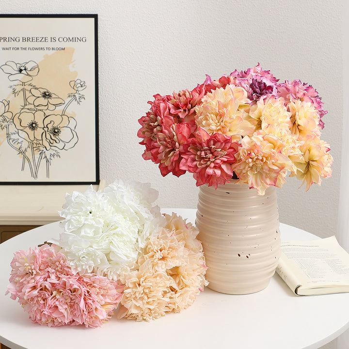 Artificial Peony Bouquet
