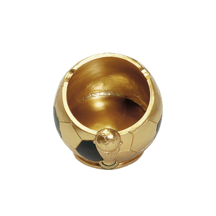 Decorative figure football with glossy surface