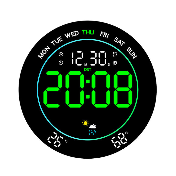 Digital Weather Alarm Clock