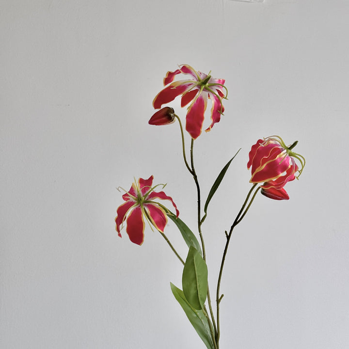 Elegant Faux Tulip Flower Stem