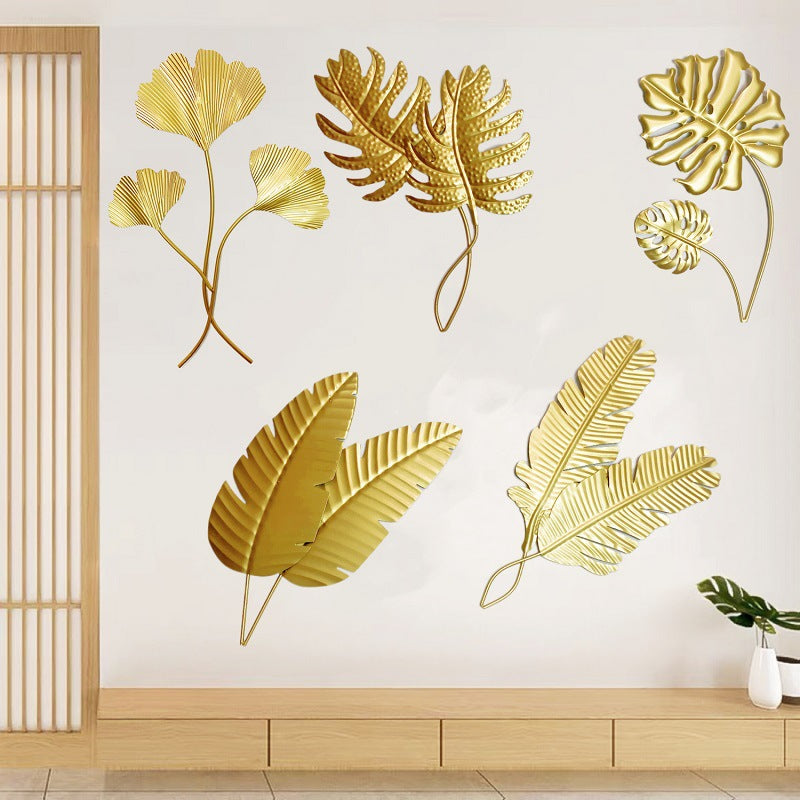 Ornamental Tropical Leaf Wall Art