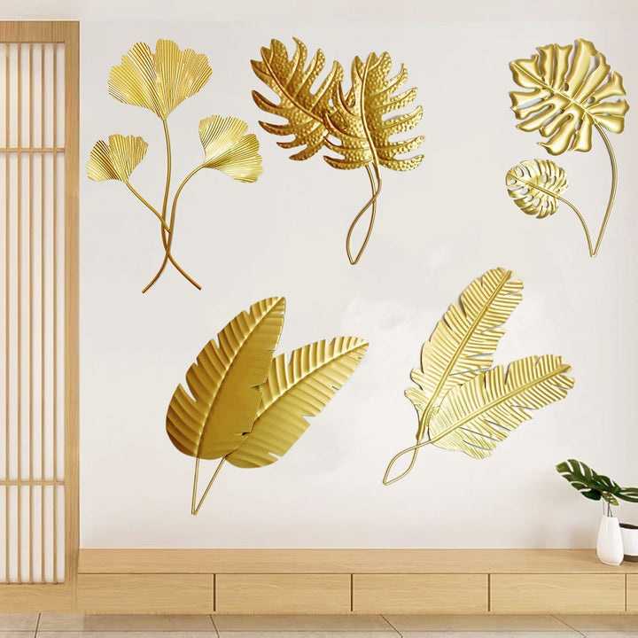 Ornamental Tropical Leaf Wall Art
