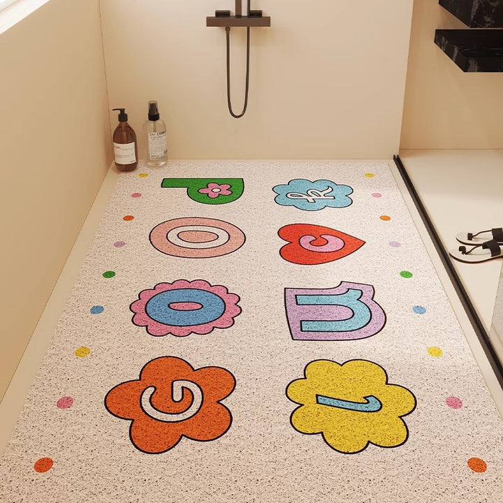 Playful Animal Themed Memory Foam Mat