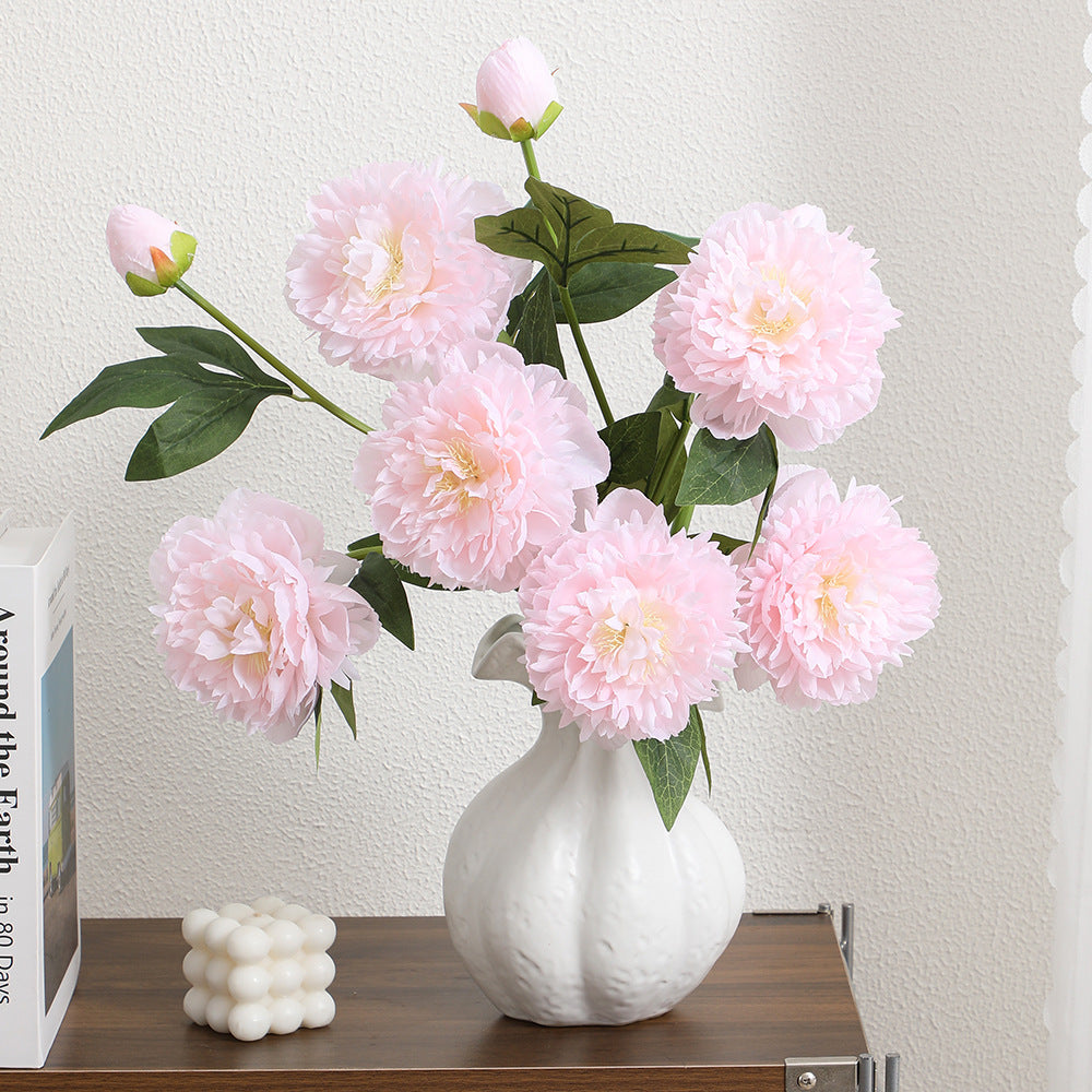 Realistic Art Peony
