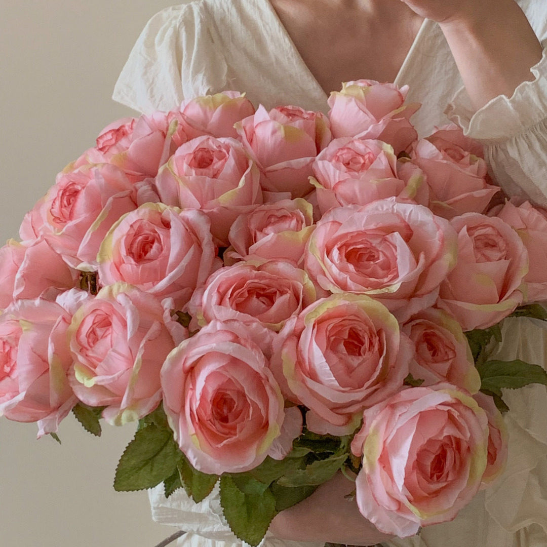 Realistic Decorative Rose Stem