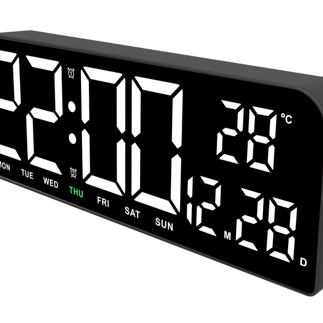 Digital Multifunctional Alarm Clock with Temperature Display