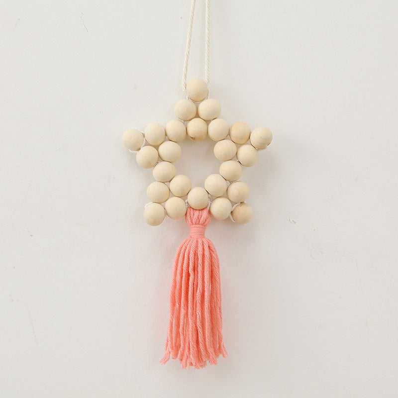 Star-Shaped Decorative Wall Hanging