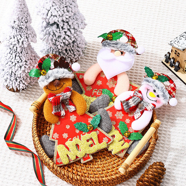 Decorative Christmas figure in snowman design