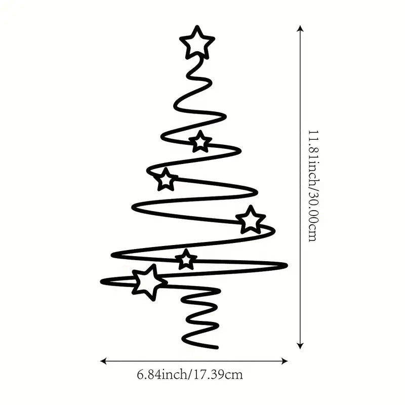 Decorative Christmas Tree Wall Sticker