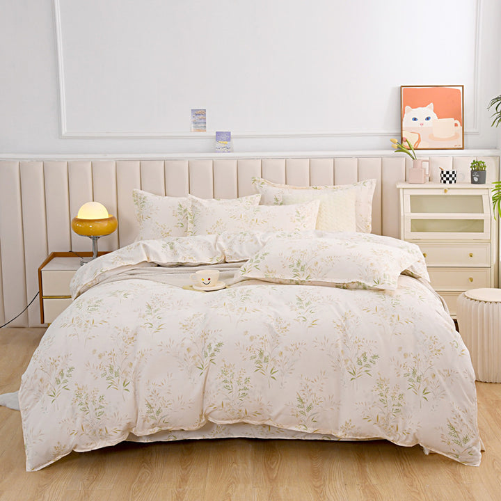 Floral Patterned Duvet Cover Set