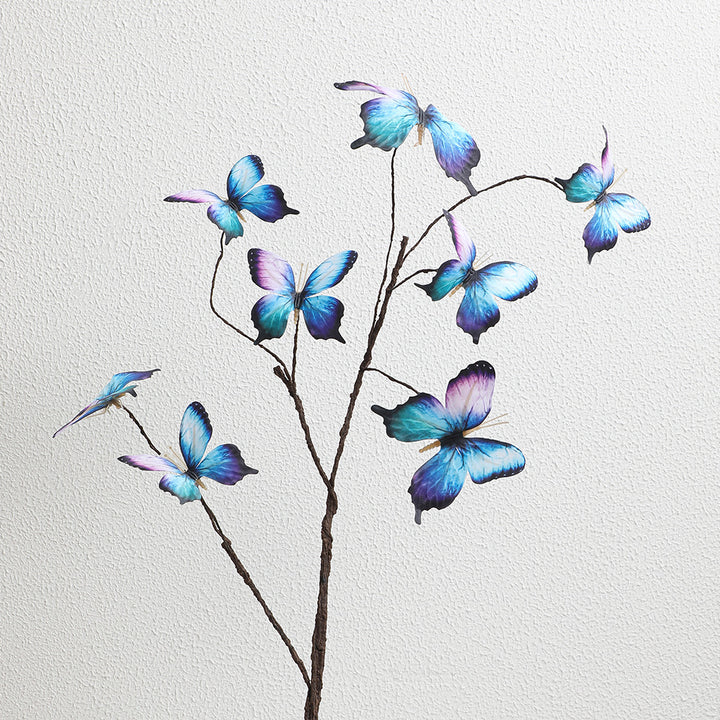 Decorative wall decoration with butterflies