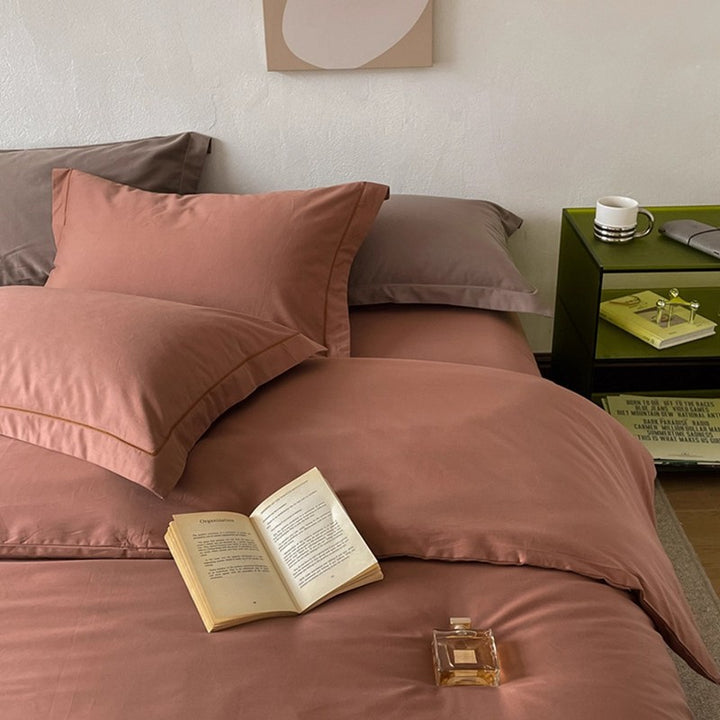 Cozy Lightweight Cotton Duvet Cover Set Avarnia