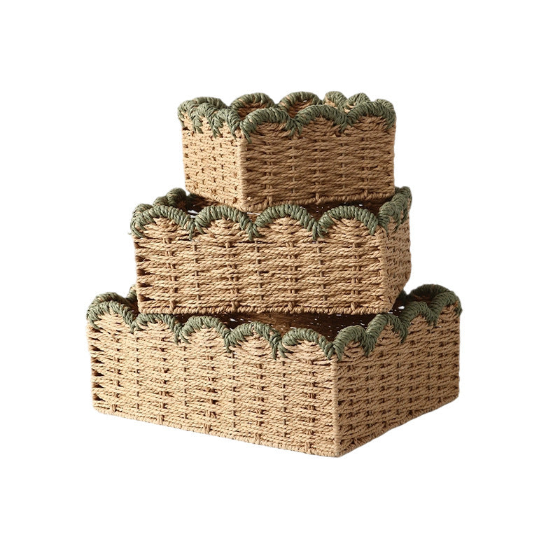 Handcrafted decoration basket