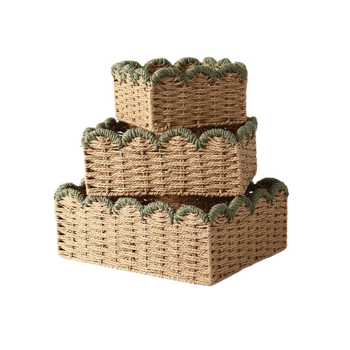 Handcrafted decoration basket