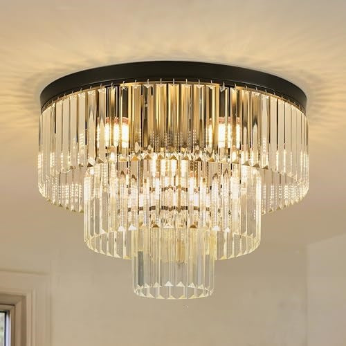 Modern Crystal Ceiling Light Flush Mount