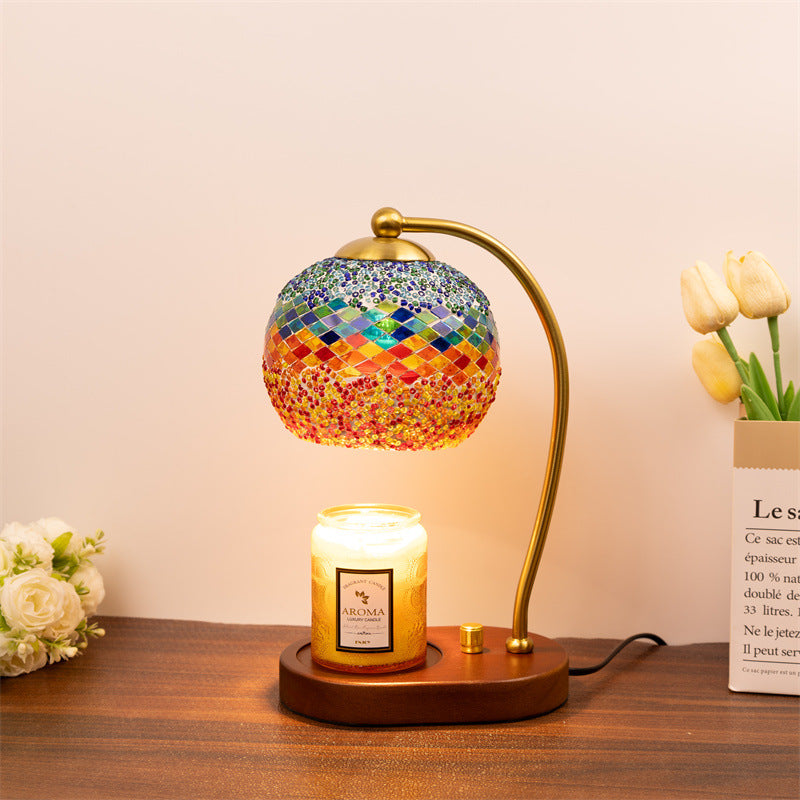 Mosaic Glass Table Lamp