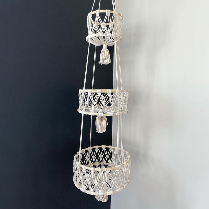 Multi-Tiered Macrame Plant Hanger