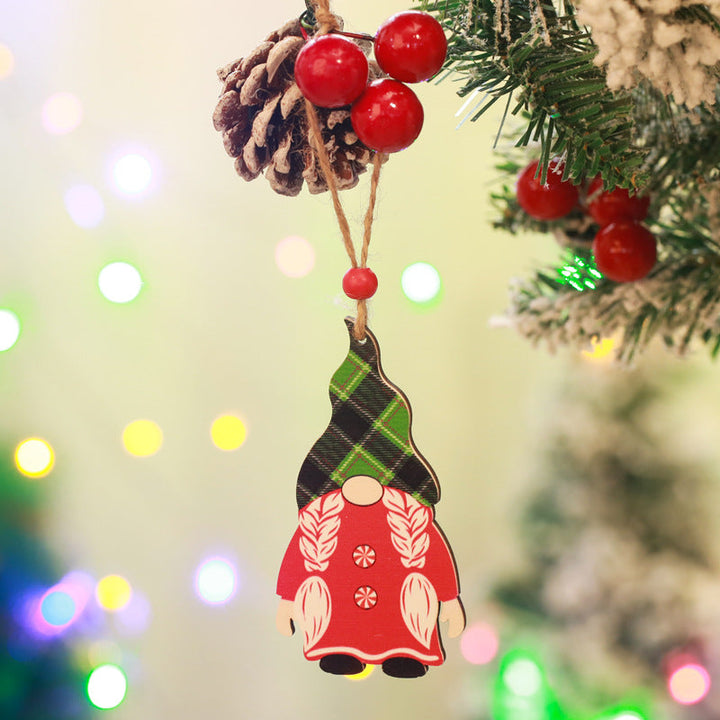 Decorative Christmas gnome pendant