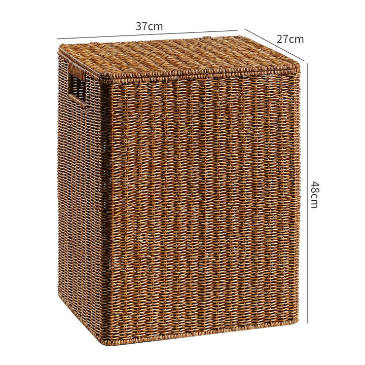 Decorative Woven Laundry Basket