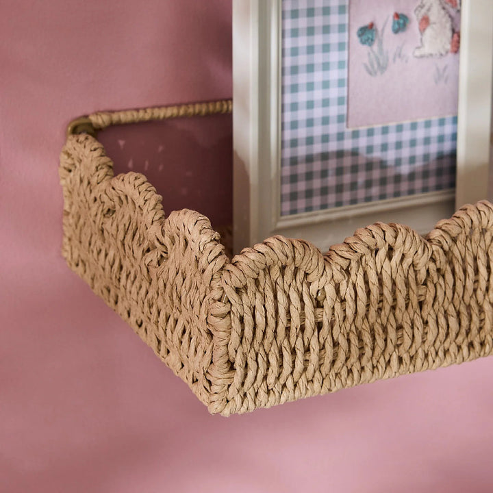 Decorative Basket Made of Natural Rattan
